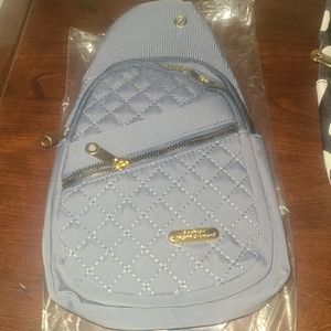 Sling back purse